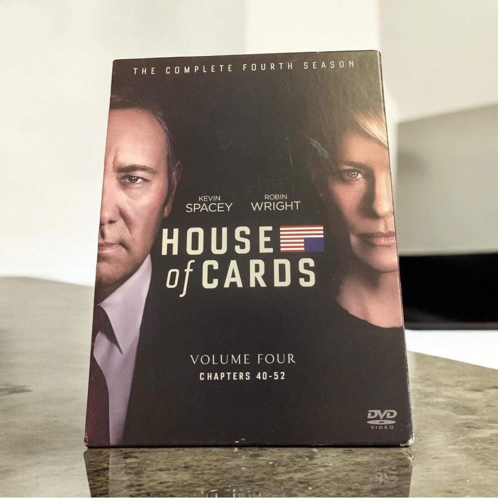 HOUSE OF CARDS SEASON 4 COMPLETE" DIGIPACK DVD CHAPTERS 40 TO 52